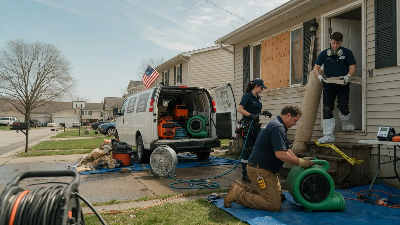 Water Damage Restoration in Hyde Park, PA near me